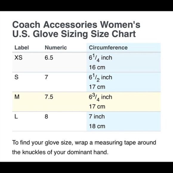 Coach Red Sculpted Signature Leather Tech Gloves Sz 7/M - Picture 4 of 4